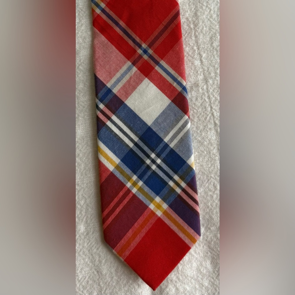 Original Penguin Vibrant Plaid Tie